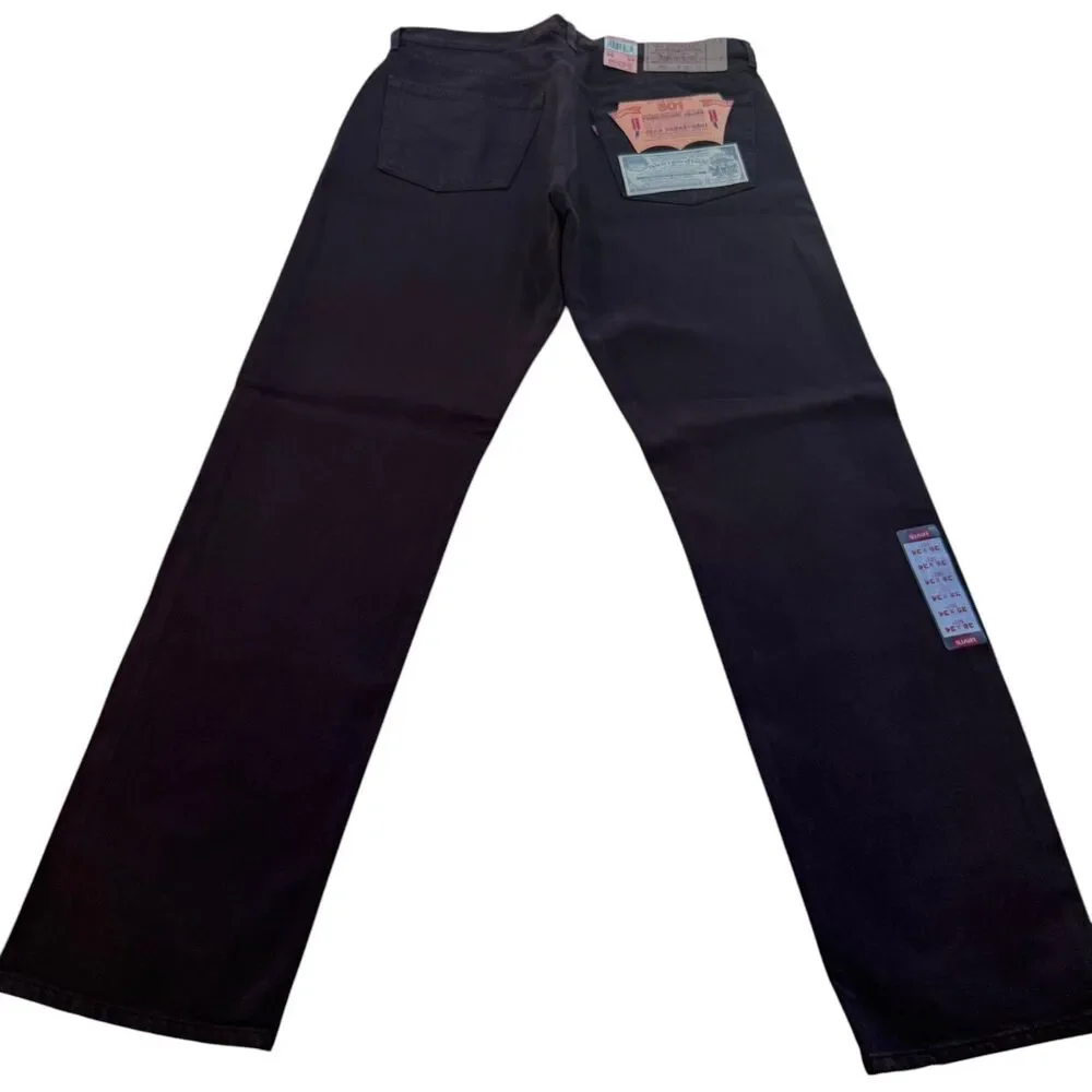 Vintage 1997 Levi's 501 Jeans 38x34 Chocolate Brown NWT Made in Canada Stamp 216